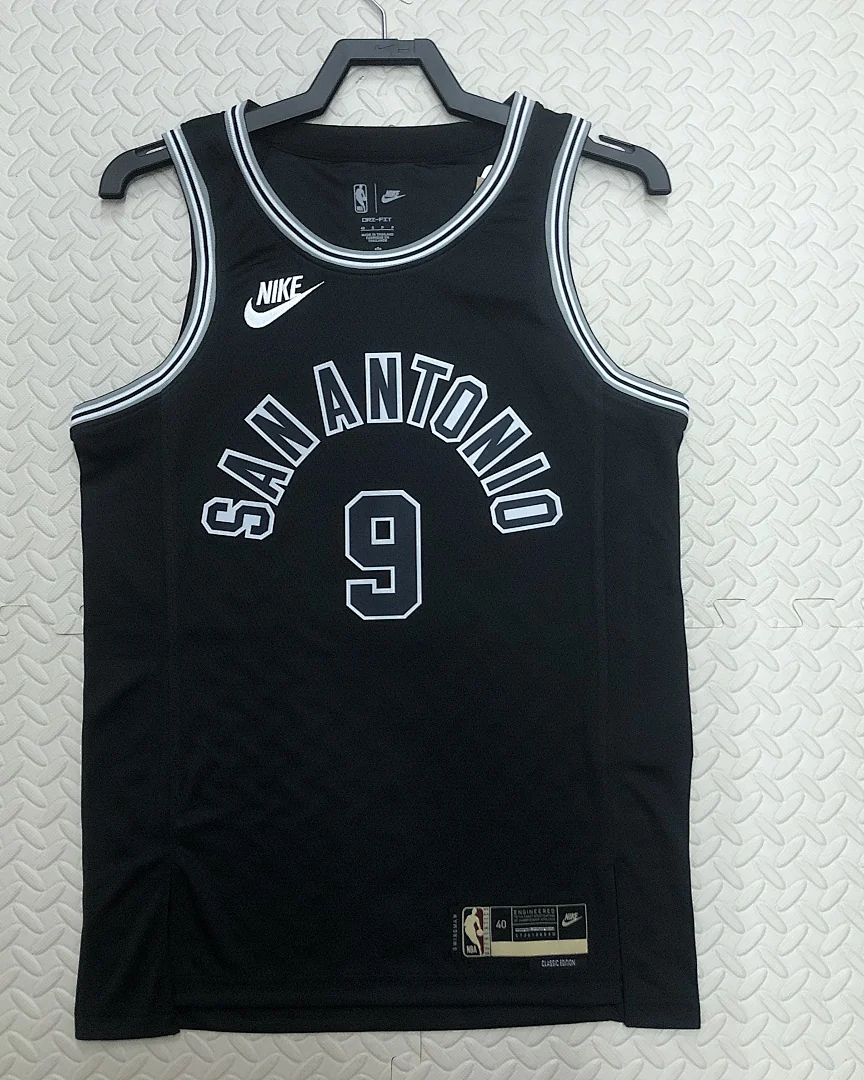 Camisola NBA San Antonio Spurs Tony Parker #9 Retro 2023