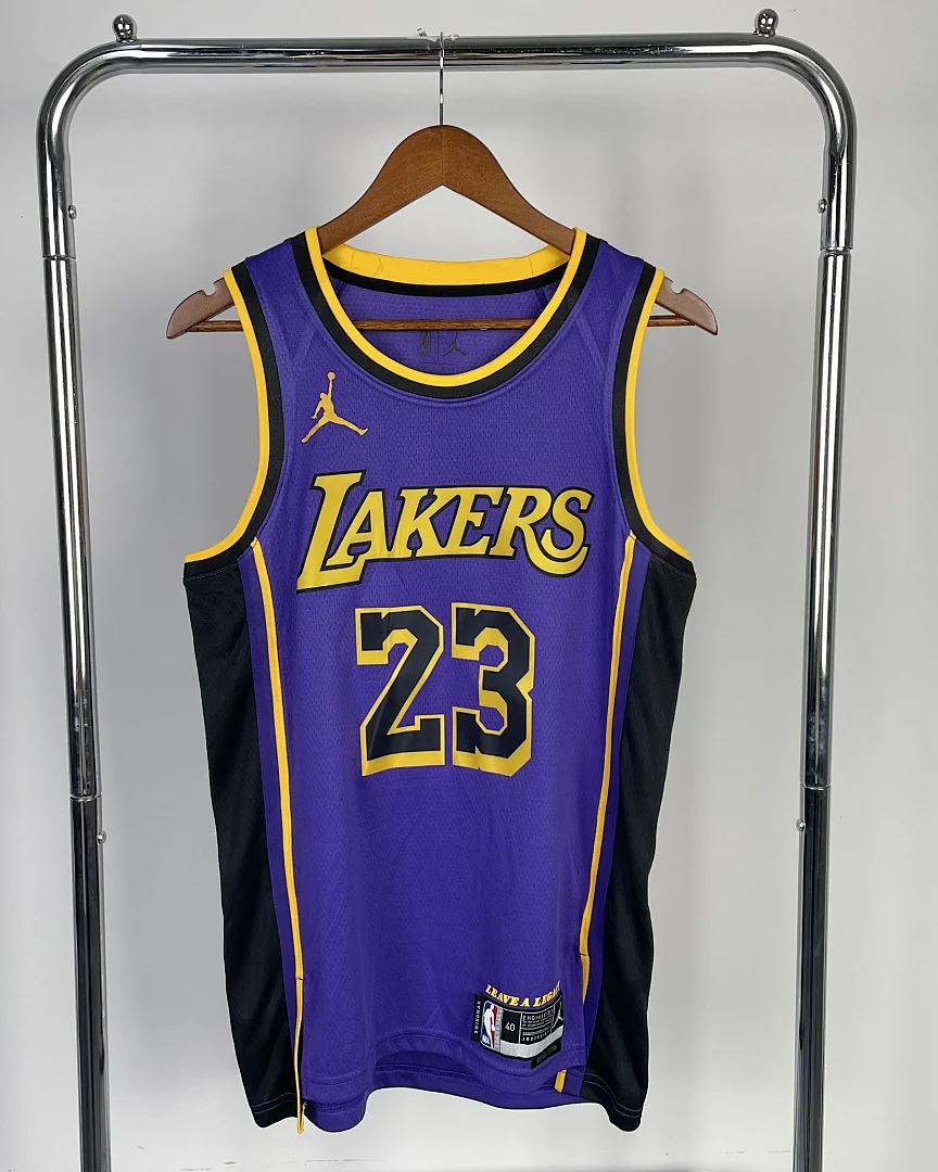 Camisola NBA Los Angeles Lakers LeBron James #23 Jordan 2023