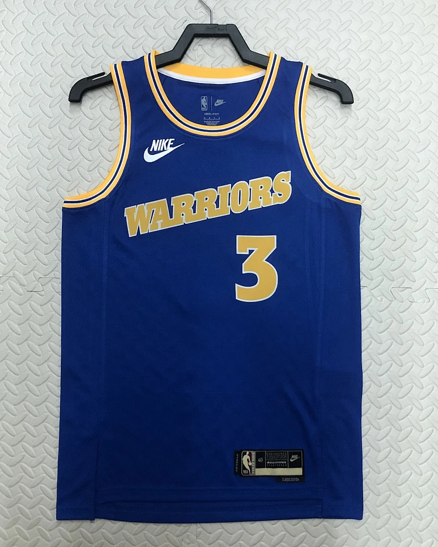 Camisola NBA Golden State Warriors Jordan Poole #3 Retro 2023