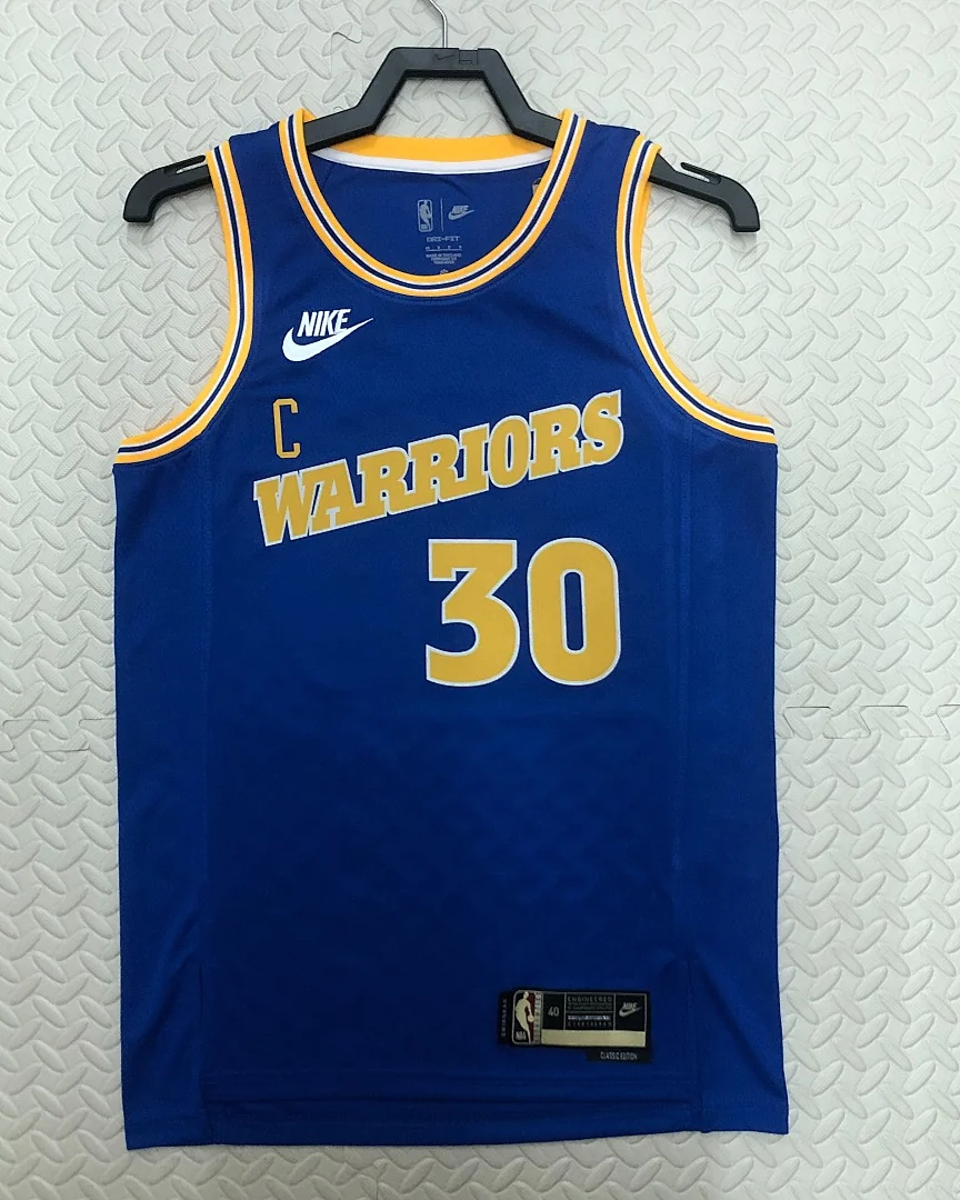 Camisola NBA Golden State Warriors Stephen Curry #30 Retro 2023