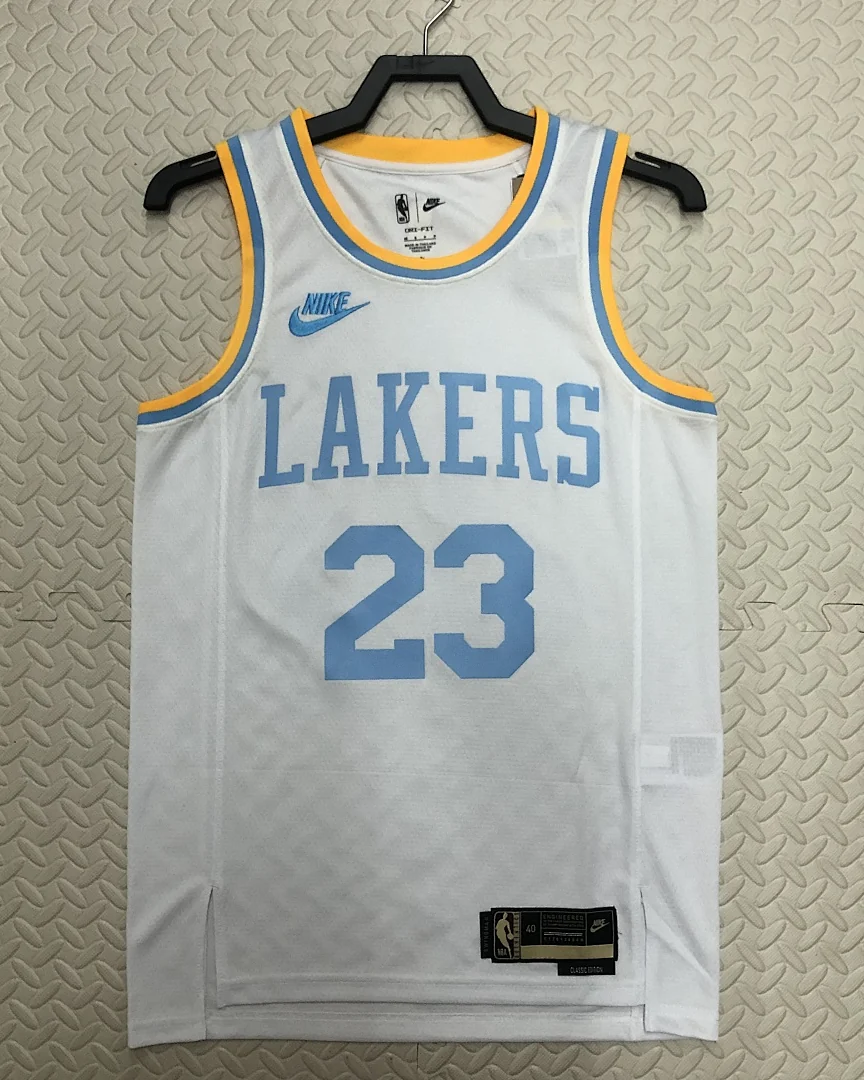 Camisola NBA Los Angeles Lakers LeBron James #23 Retro 2023