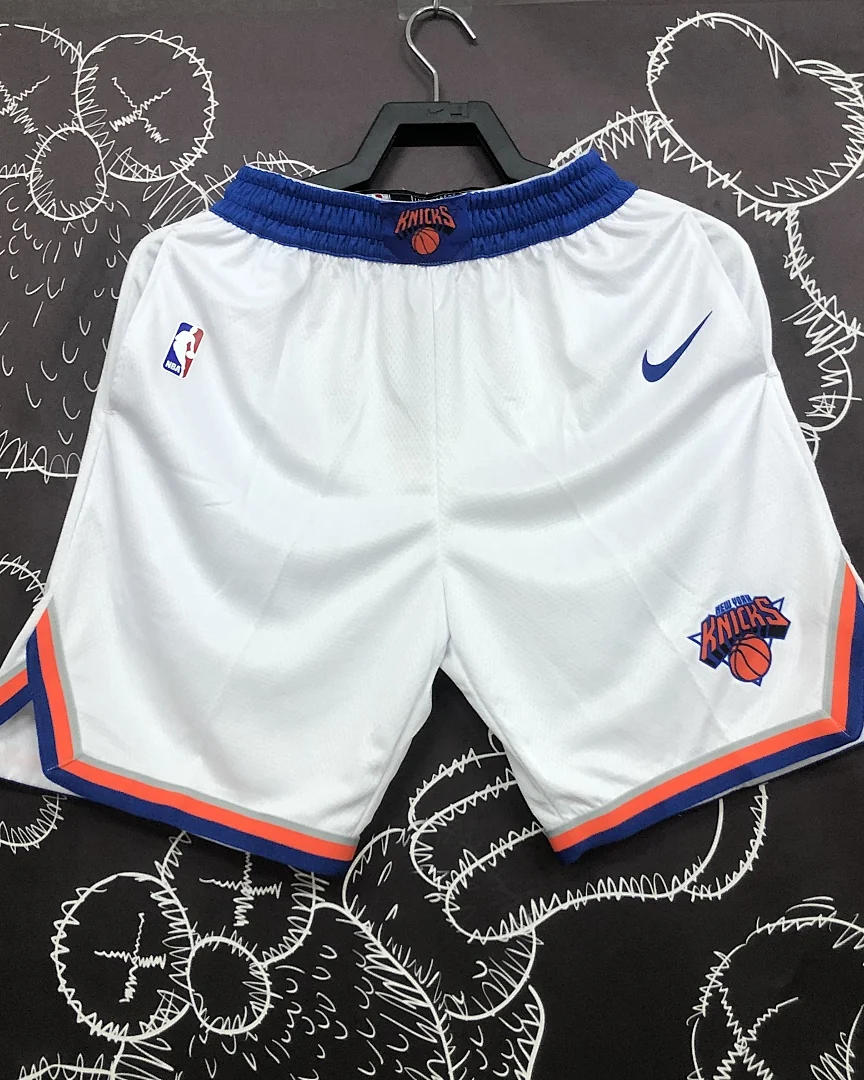 Calções NBA New York Knicks Branco