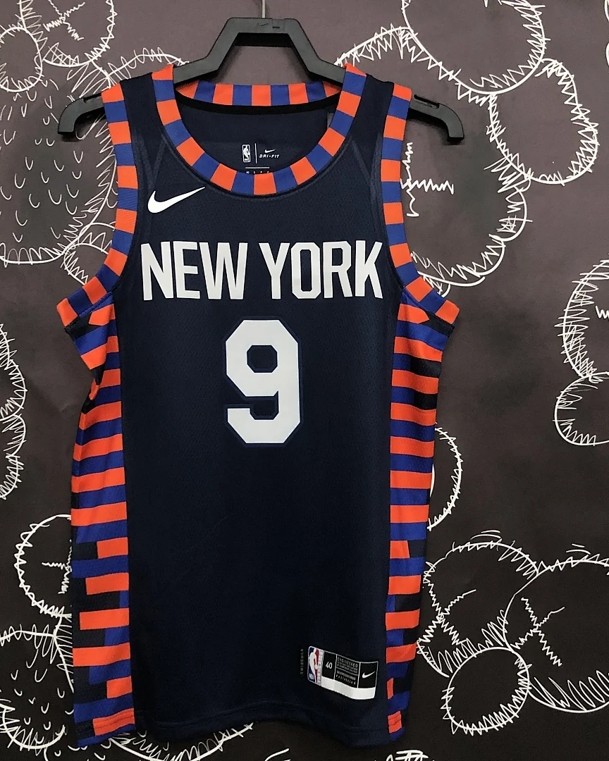 Camisola NBA New York Knicks RJ Barrett #9 Edição Especial