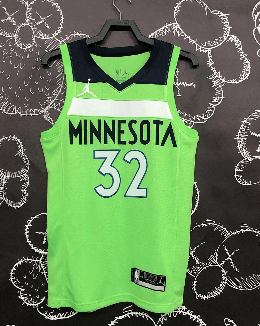 Camisola NBA Minnesota Timberwolves Karl-Anthony Towns #32 Jordan