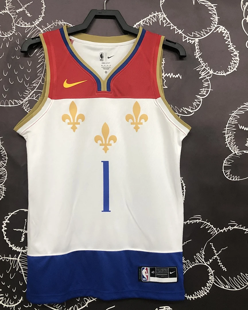 Camisola NBA New Orleans Pelicans Zion Williamson #1 Edição Especial 2020