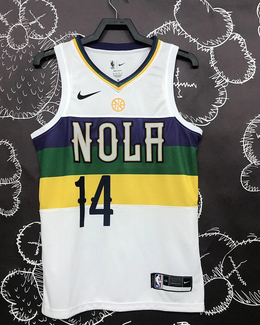 Camisola NBA New Orleans Pelicans Brandon Ingram #14 Edição Especial 2018