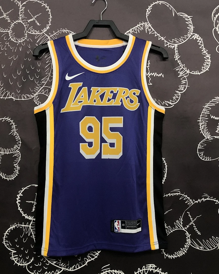 Camisola NBA Los Angeles Lakers Juan Toscano-Anderson #95 Roxa