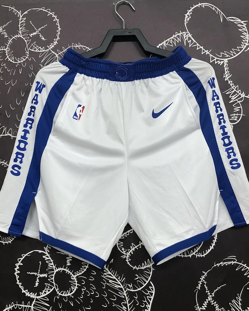 Calções NBA Golden State Warriors Edição Especial Branco