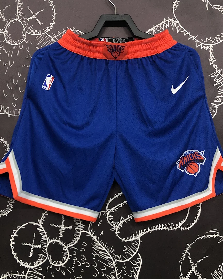 Calções NBA New York Knicks Azul