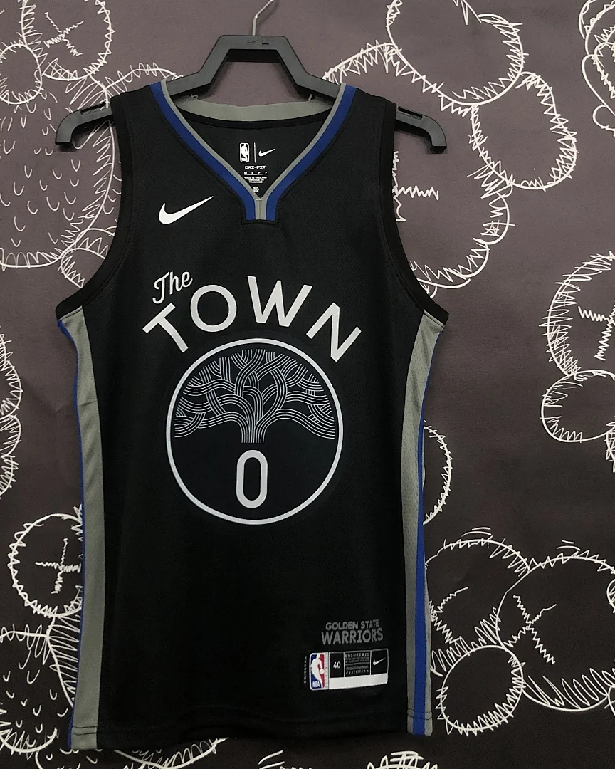 Camisola NBA Golden State Warriors Gary Payton II #0 Edição Especial Preta 2020