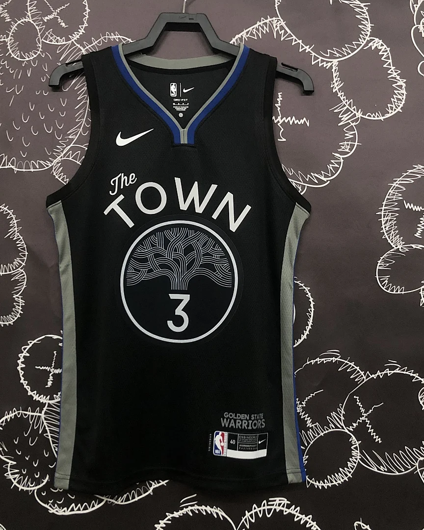 Camisola NBA Golden State Warriors Jordan Poole #3 Edição Especial Preta 2020
