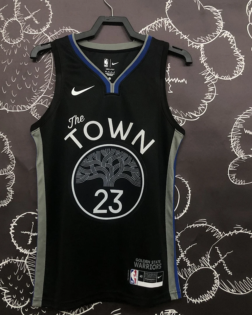 Camisola NBA Golden State Warriors Draymond Green #23 Edição Especial Preta 2020