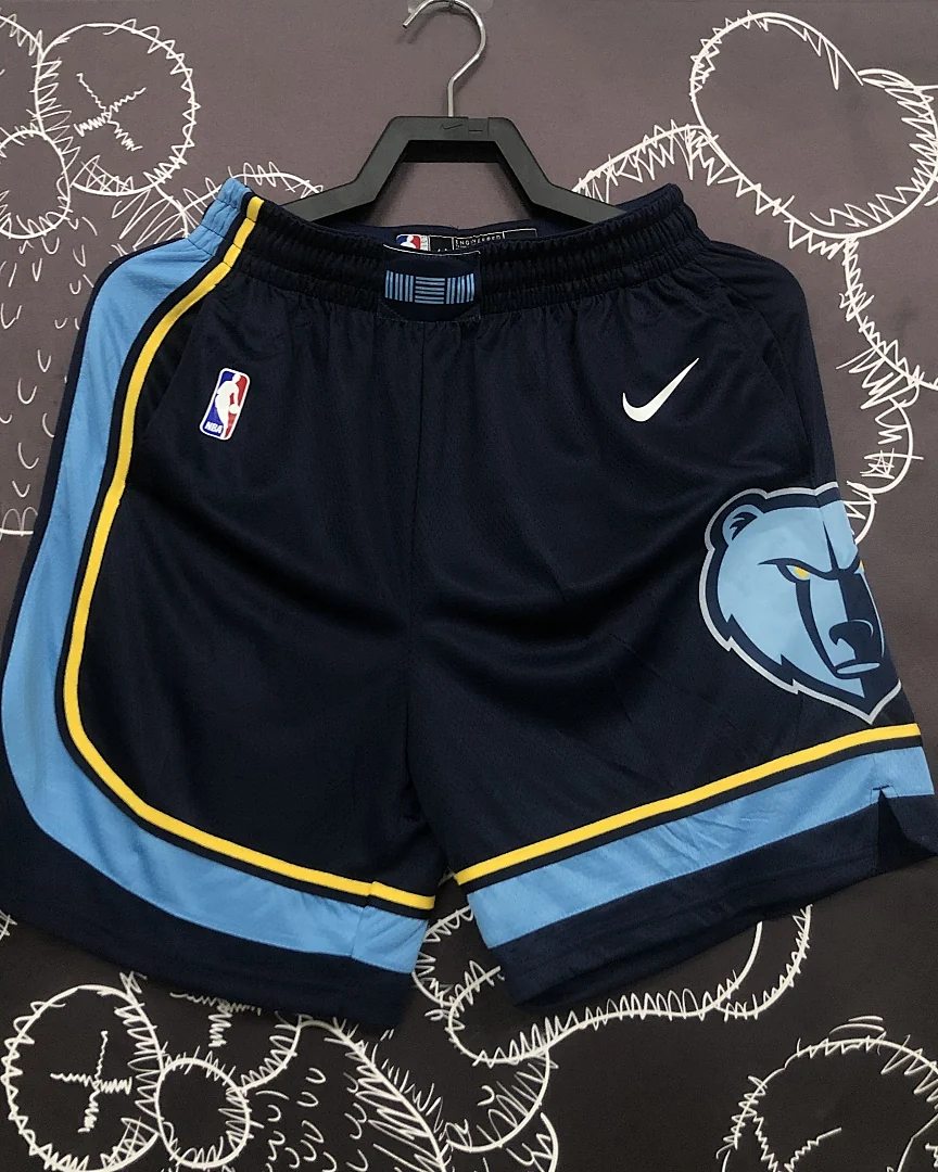 Calções NBA Memphis Grizzlies Azul-Marinho