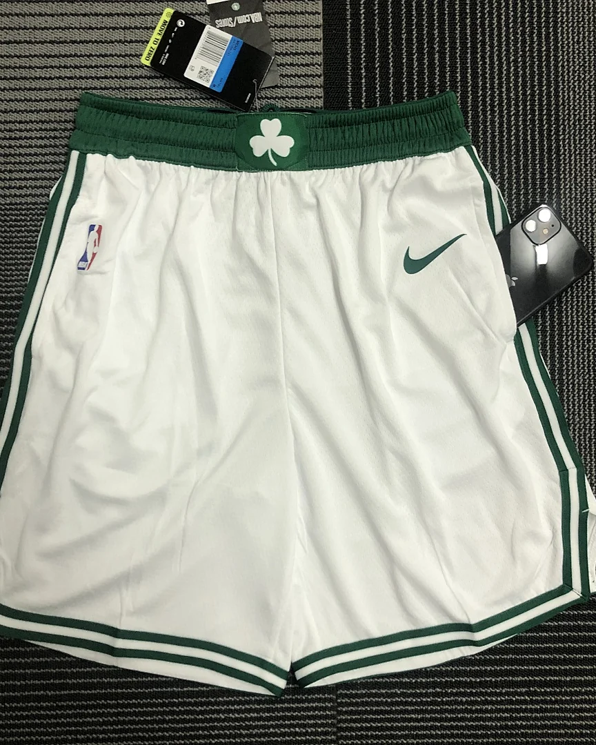 Calções NBA Boston Celtics Branco