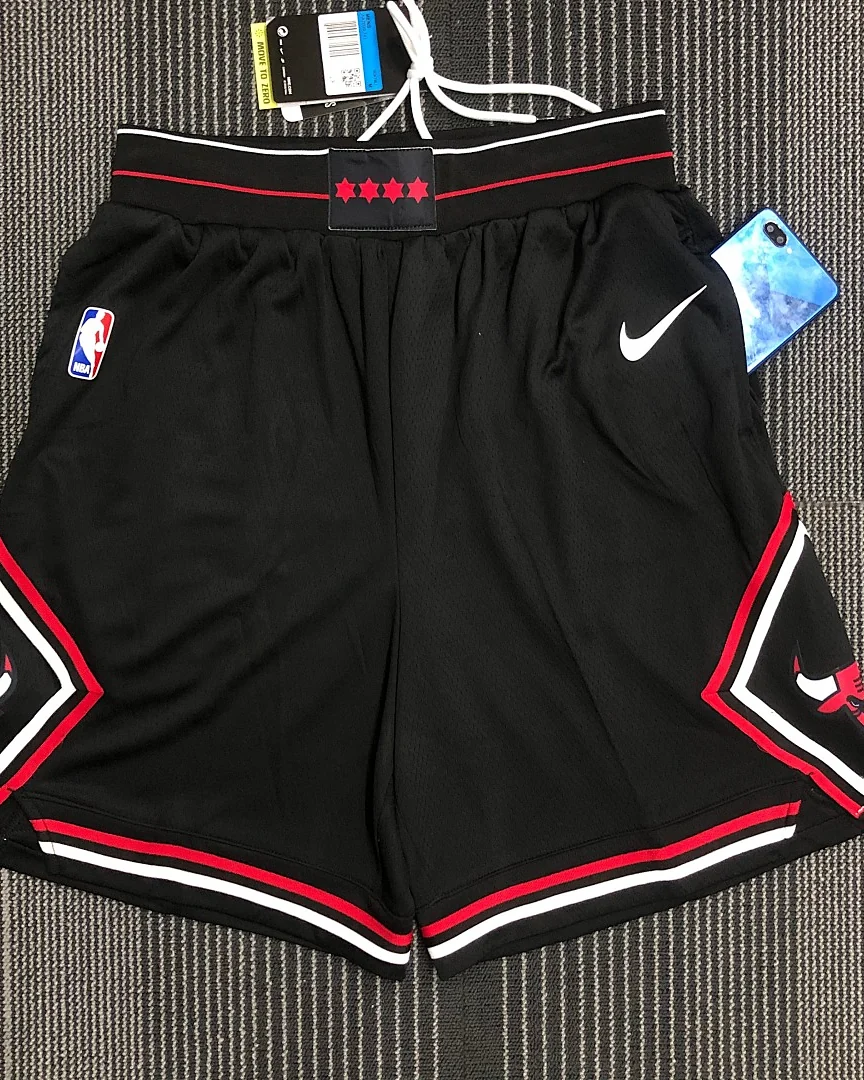 Calções NBA Chicago Bulls Preto