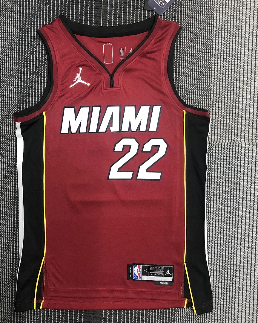 Camisola NBA Miami Heat Jimmy Butler #22 75.º Aniversário