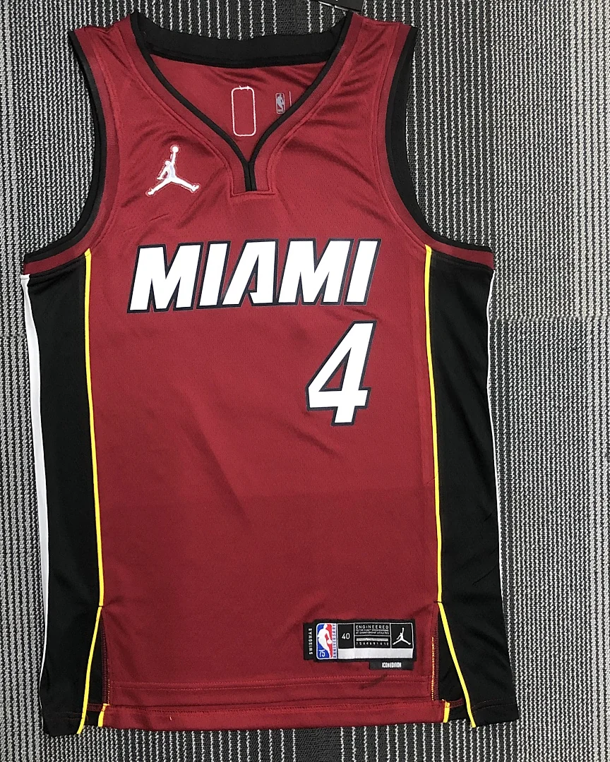 Camisola NBA Miami Heat Victor Oladipo #4 75.º Aniversário