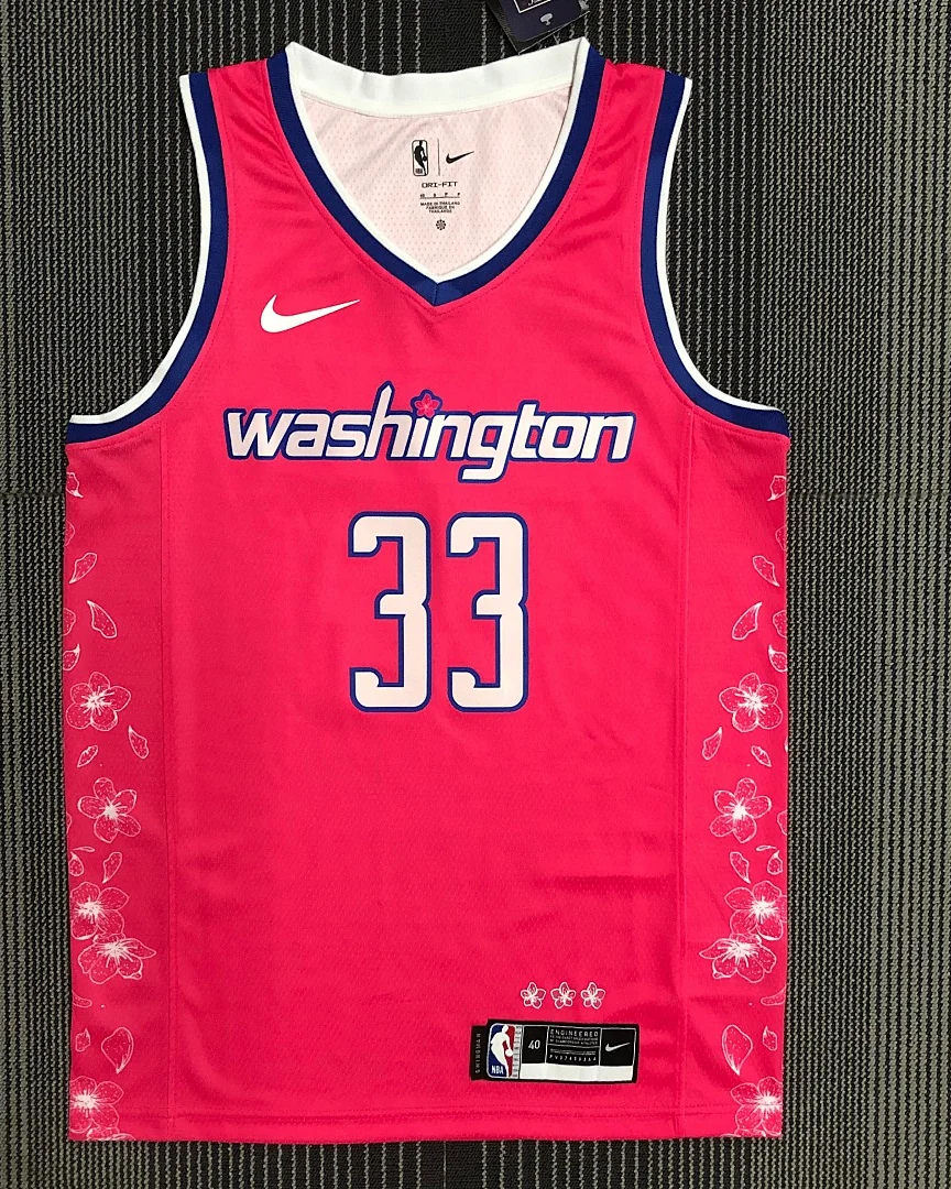 Camisola NBA Washington Wizards Kyle Kuzma #33 Edição Especial 2023