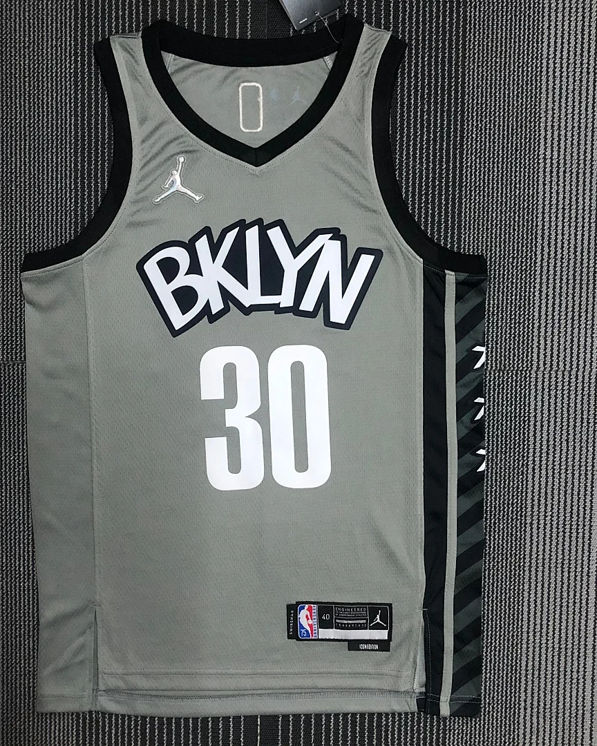 Camisola NBA Brooklyn Nets Seth Curry #30 75.º Aniversário