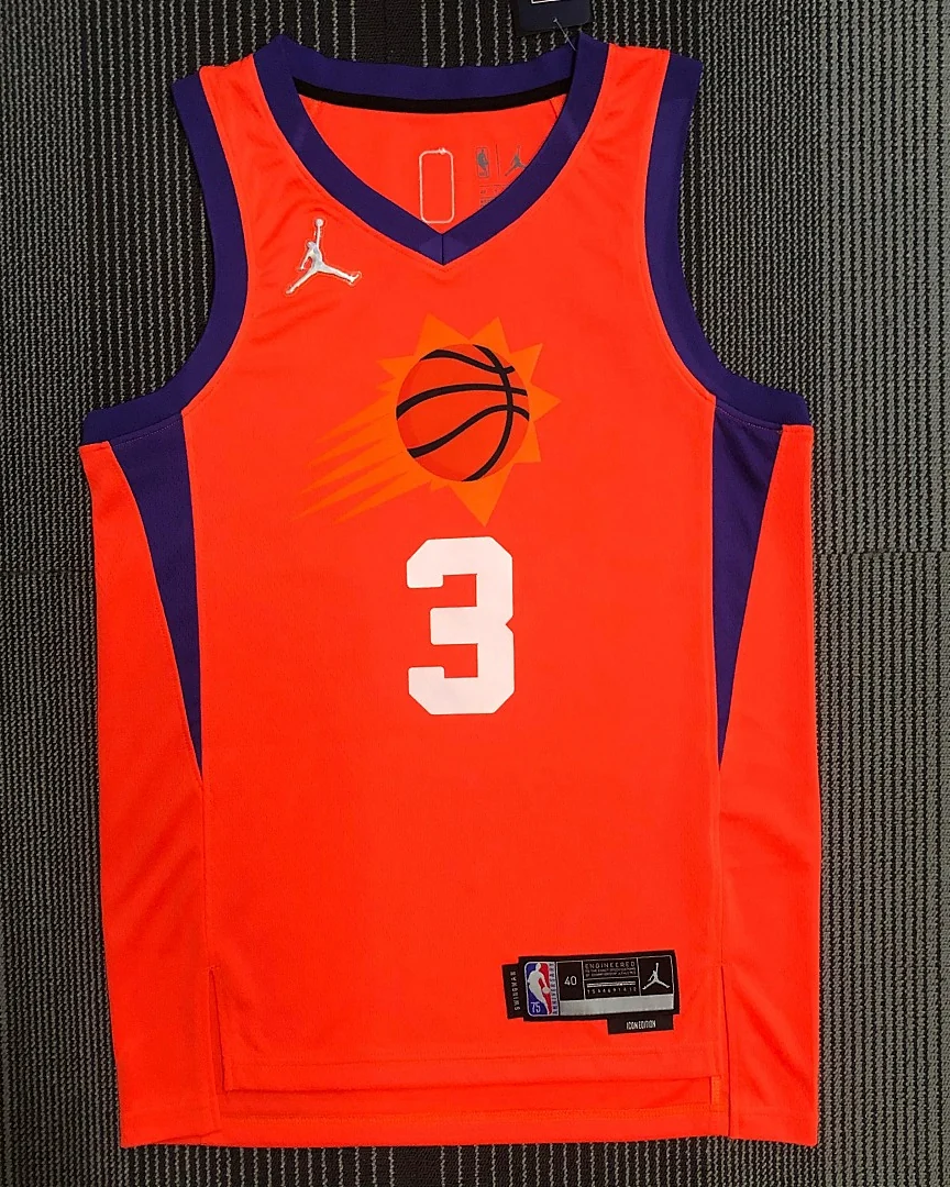Camisola NBA Phoenix Suns Chris Paul #3 Jordan Laranja