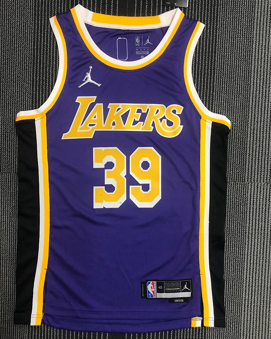 Camisola NBA Los Angeles Lakers Dwight Howard #39 75.º Aniversário