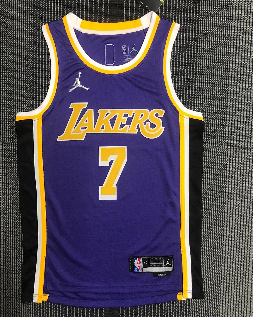 Camisola NBA Los Angeles Lakers Carmelo Anthony #7 75.º Aniversário