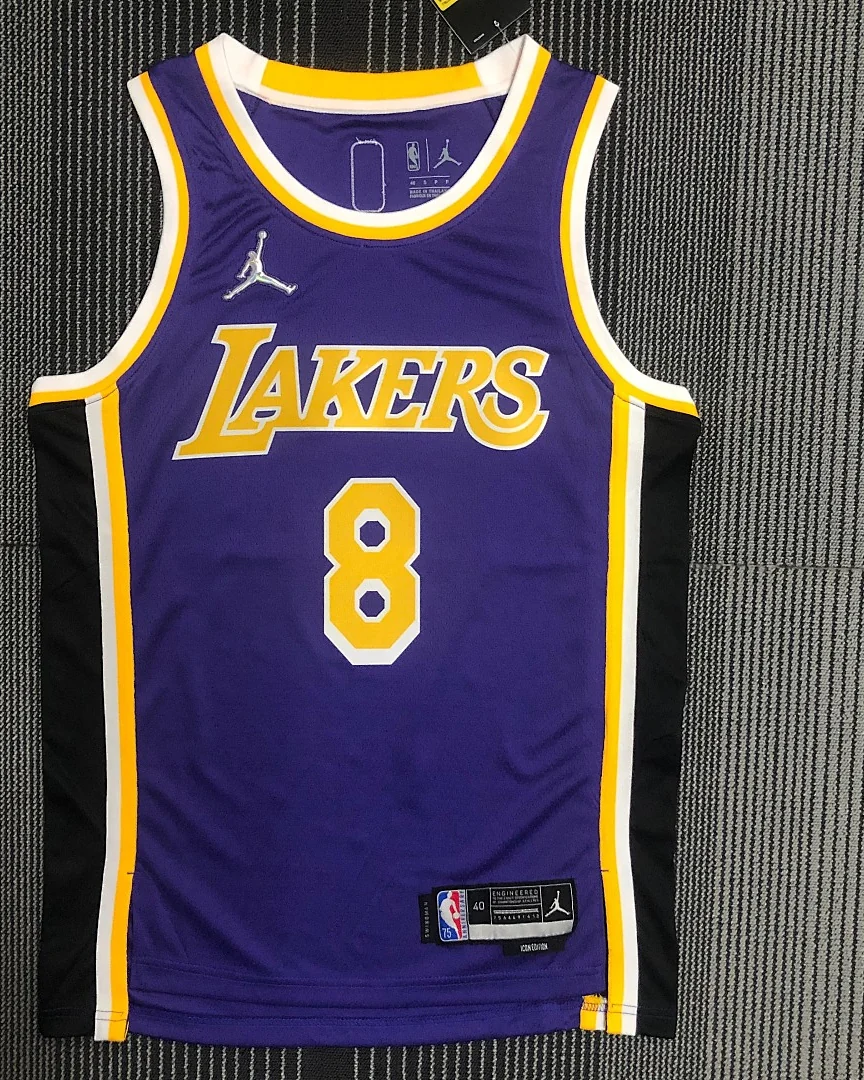 Camisola NBA Los Angeles Lakers Kobe Bryant #8 75.º Aniversário
