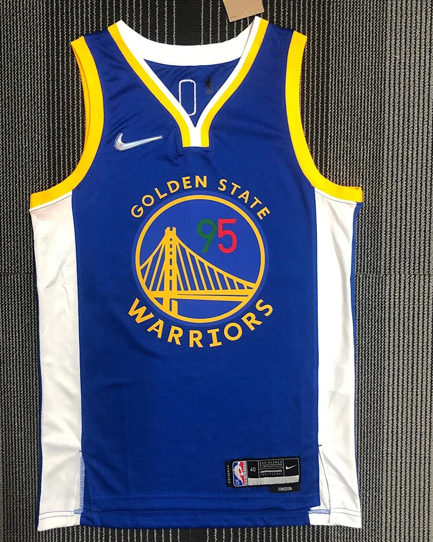 Camisola NBA Golden State Warriors #95 75.º Aniversário