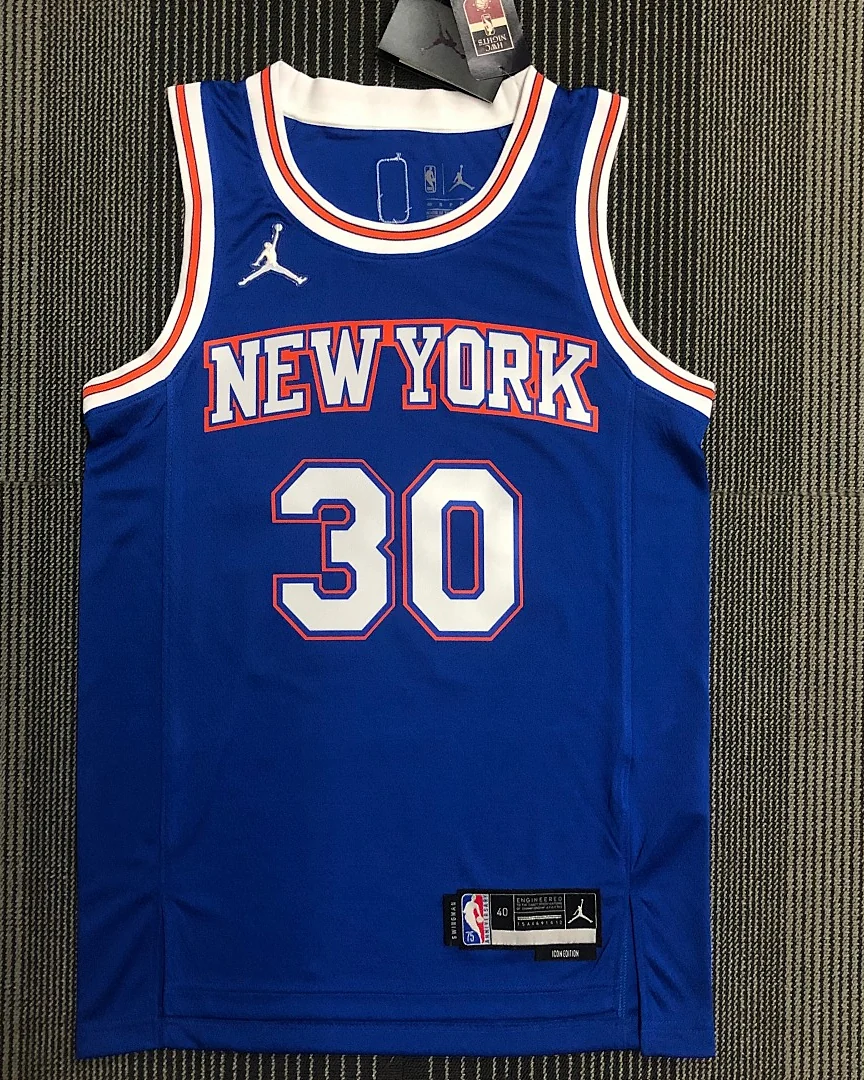 Camisola NBA New York Knicks Julius Randle #30 75.º Aniversário