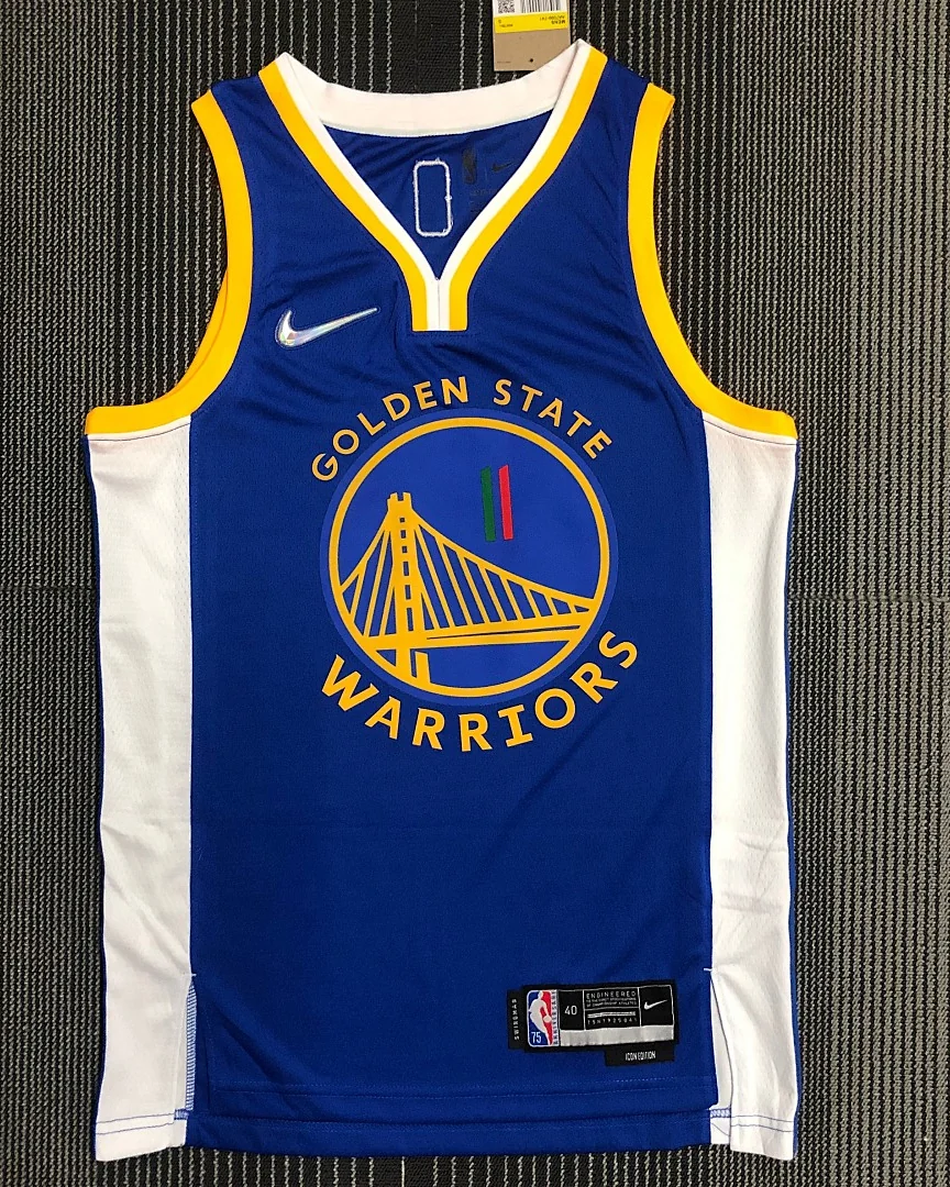 Camisola NBA Golden State Warriors Klay Thompson #11 75.º Aniversário · Modelo 3