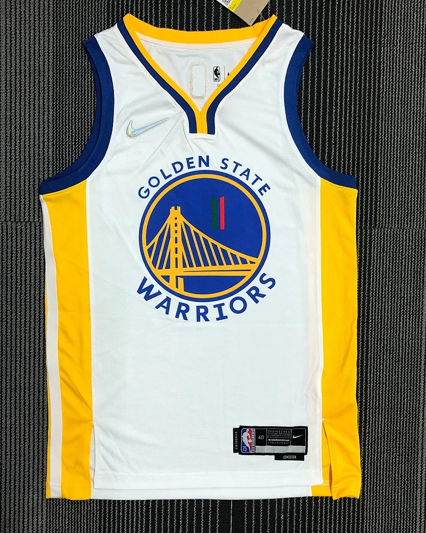 Camisola NBA Golden State Warriors Klay Thompson #11 75.º Aniversário · Modelo 4