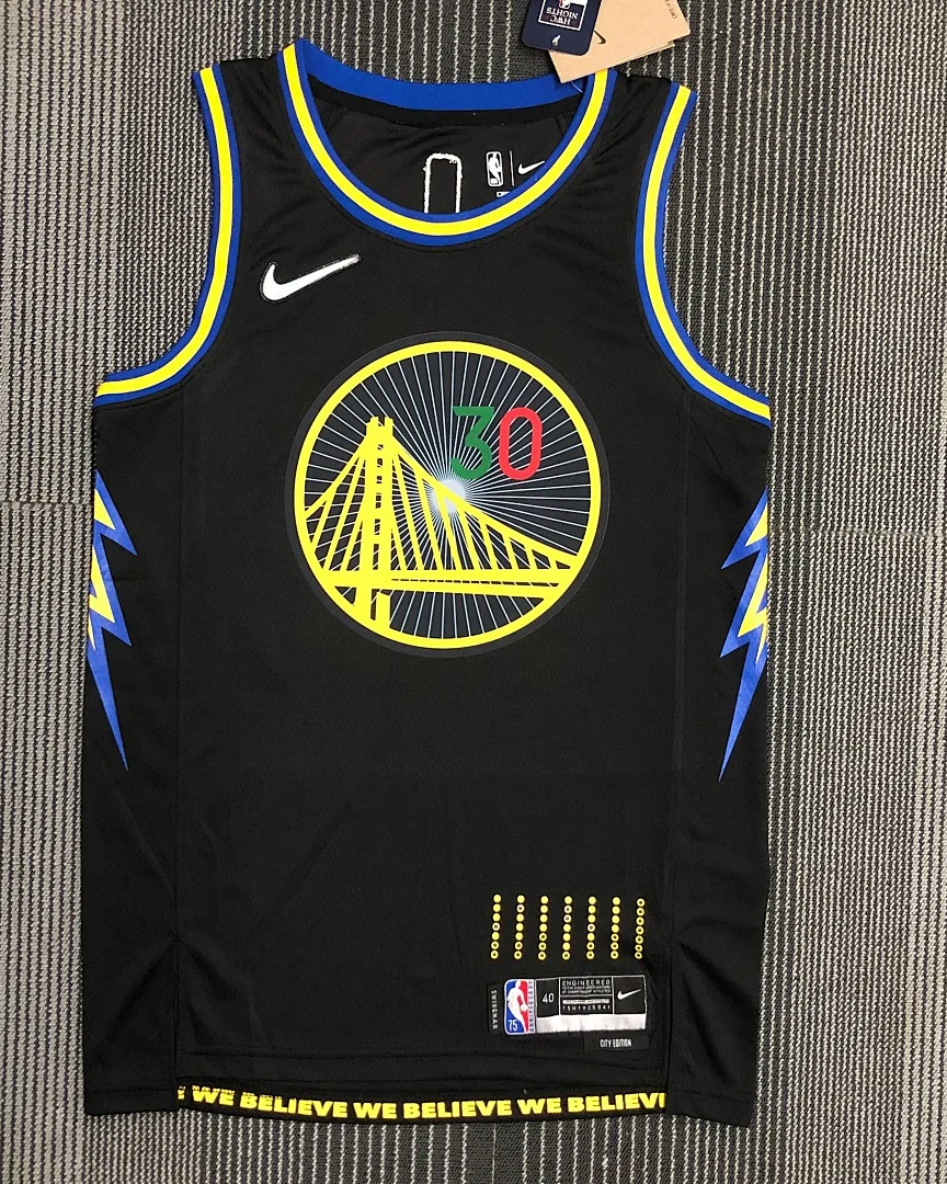 Camisola NBA Golden State Warriors Stephen Curry #30 Edição Especial 2022