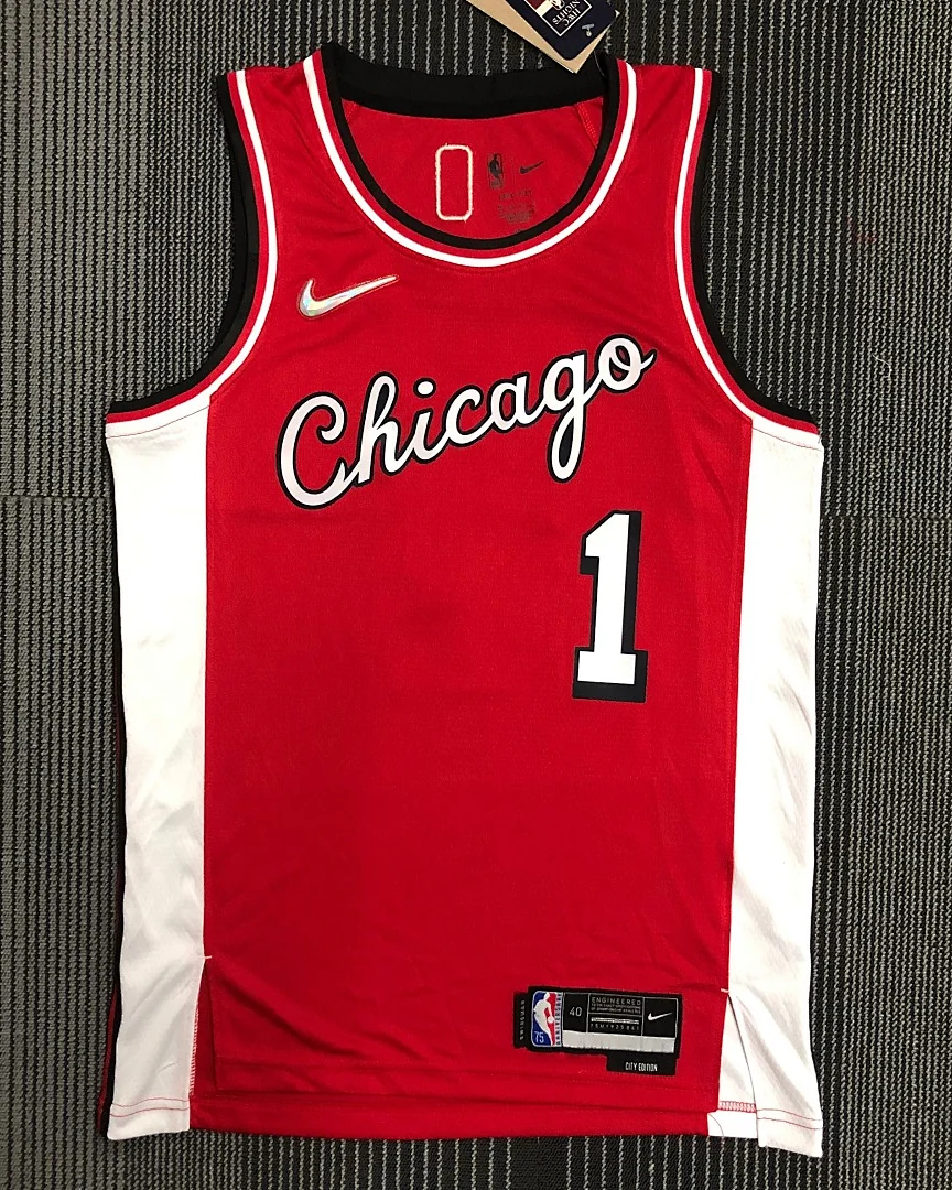 Camisola NBA Chicago Bulls Derrick Rose #1 Edição Especial 2022