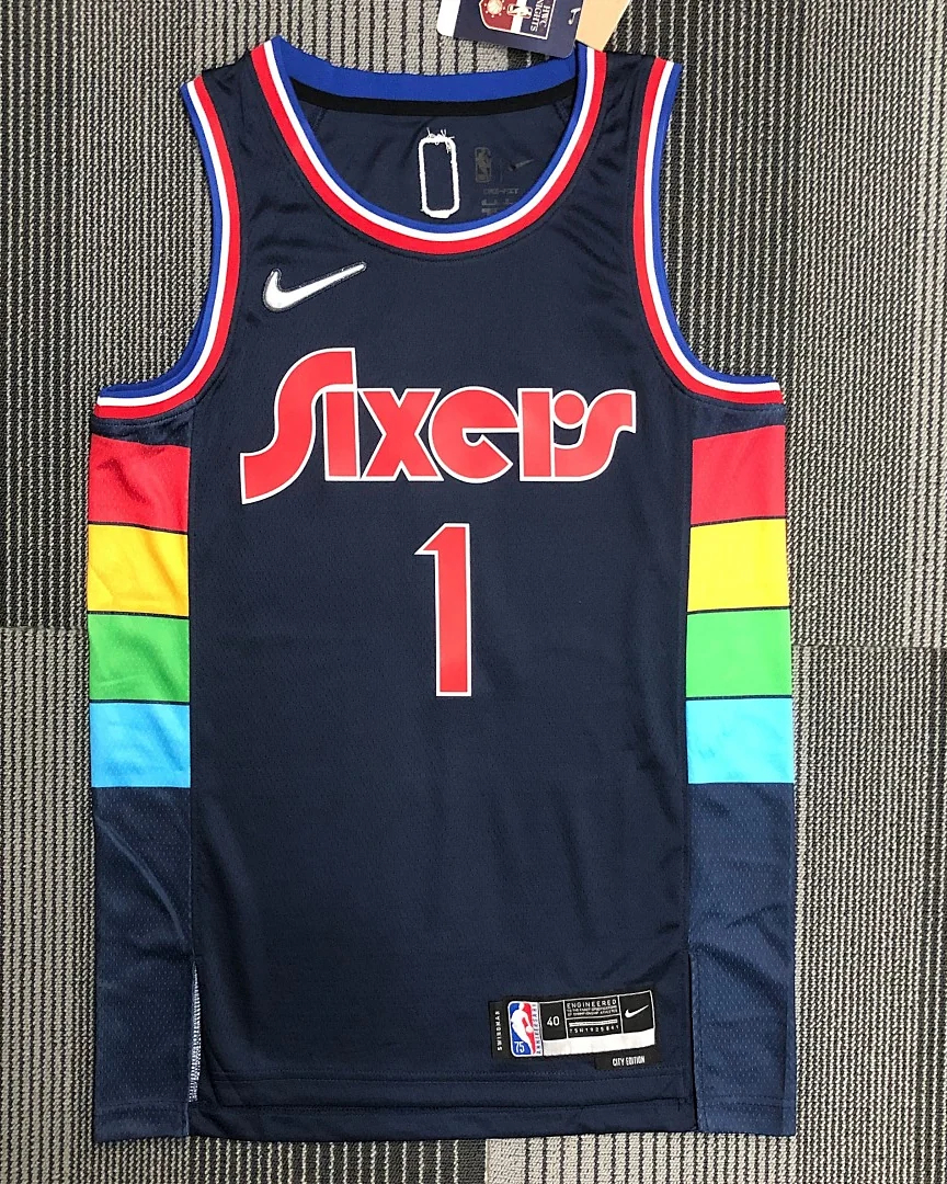 Camisola NBA Philadelphia 76ers James Harden #1 Edição Especial 2022