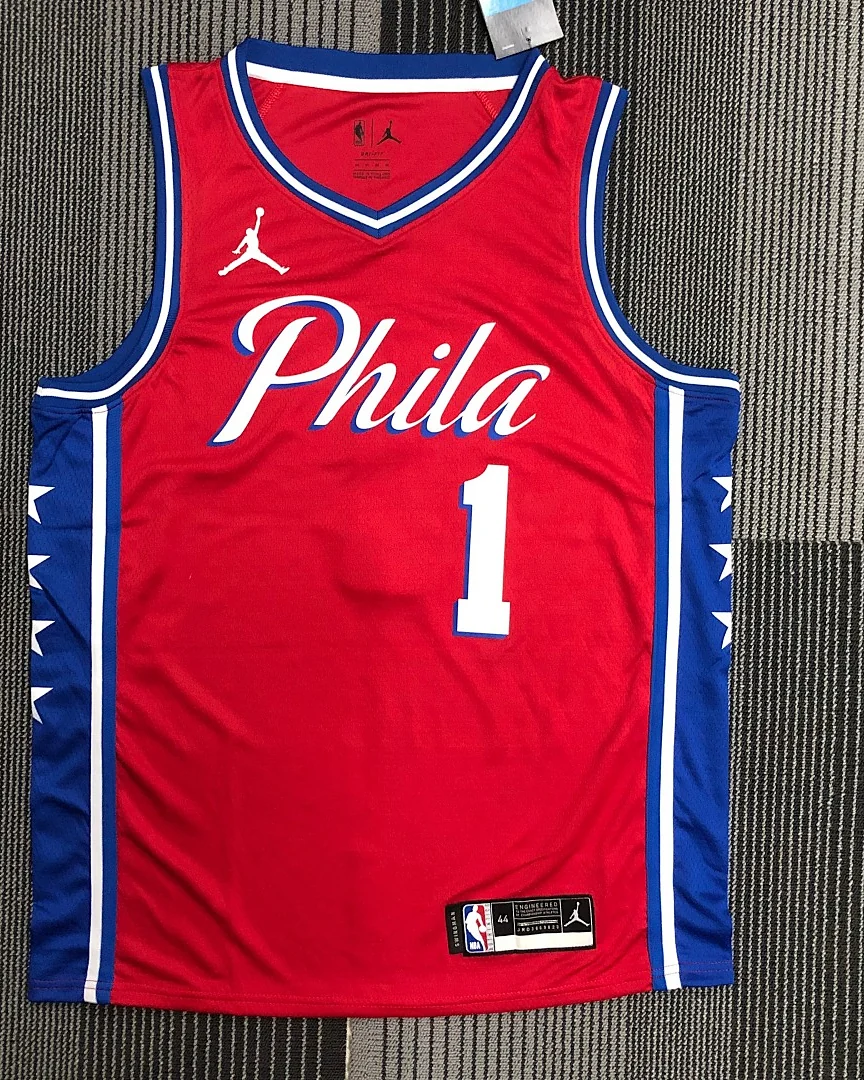 Camisola NBA Philadelphia 76ers James Harden #1 Jordan