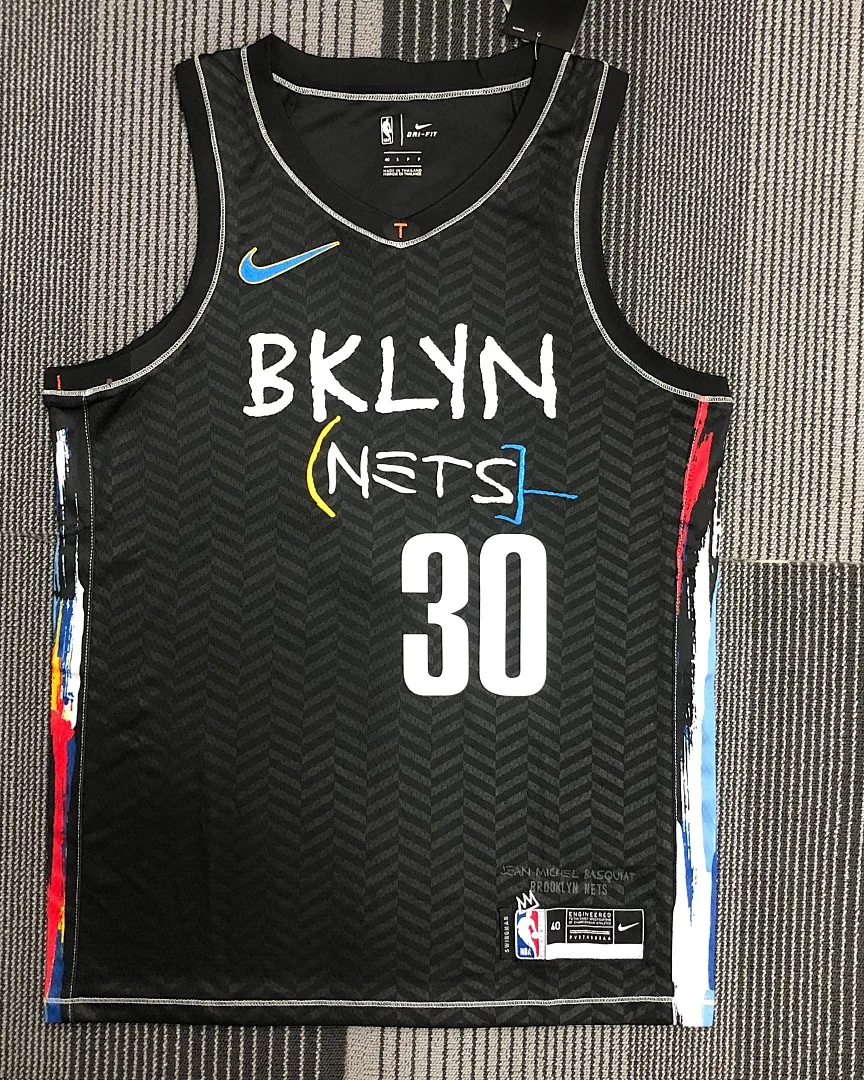 Camisola NBA Brooklyn Nets Seth Curry #30 Edição Especial Preta