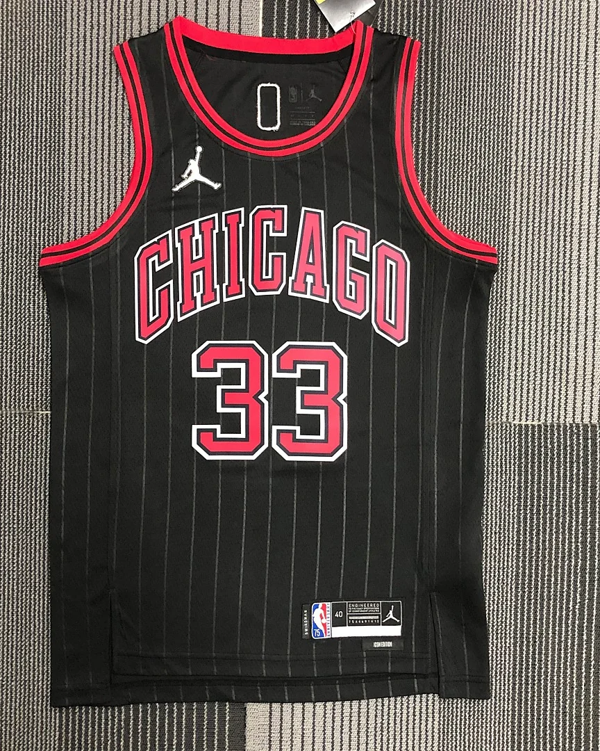 Camisola NBA Chicago Bulls Scottie Pippen #33 75.º Aniversário