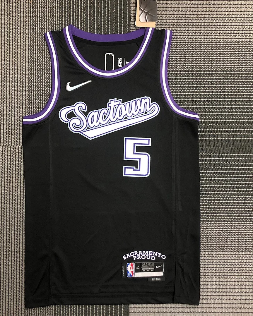 Camisola NBA Sacramento Kings De'Aaron Fox #5 Edição Especial 2022