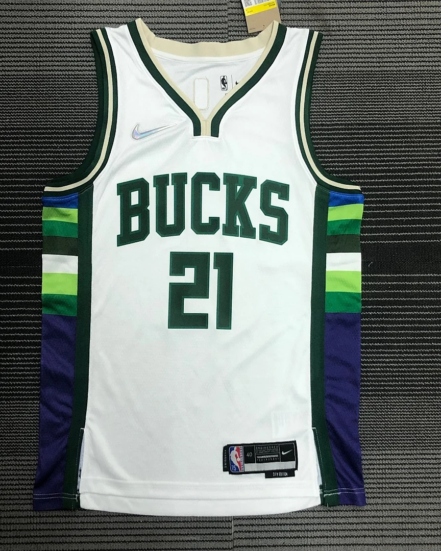 Camisola NBA Milwaukee Bucks Jrue Holiday #21 Edição Especial 2022