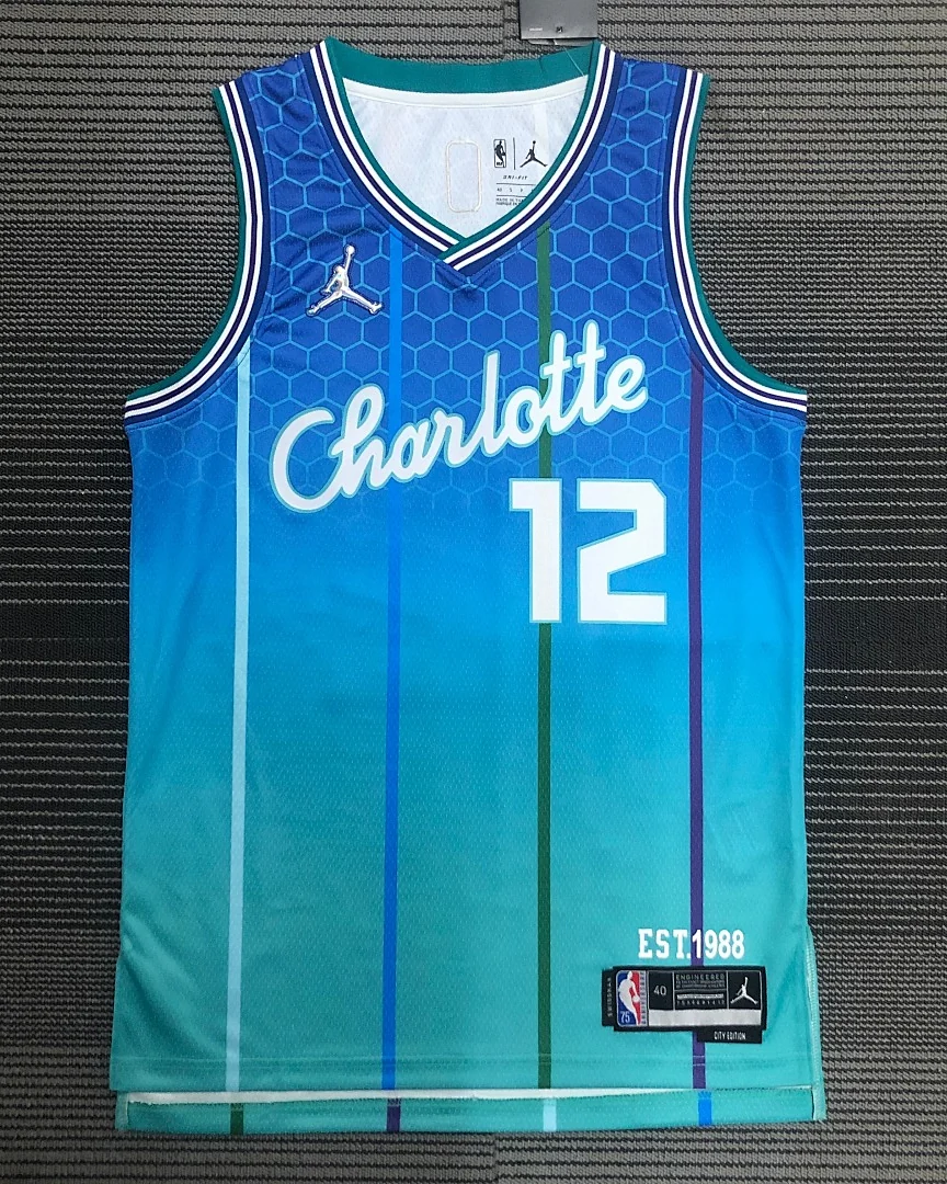 Camisola NBA Charlotte Hornets Kelly Oubre Jr. #12 Edição Especial 2022