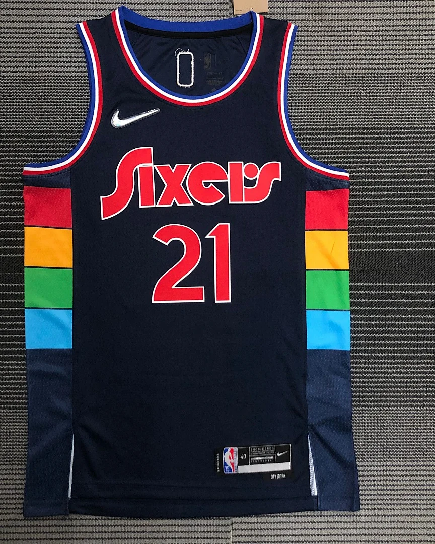 Camisola NBA Philadelphia 76ers Joel Embiid #21 Edição Especial 2022