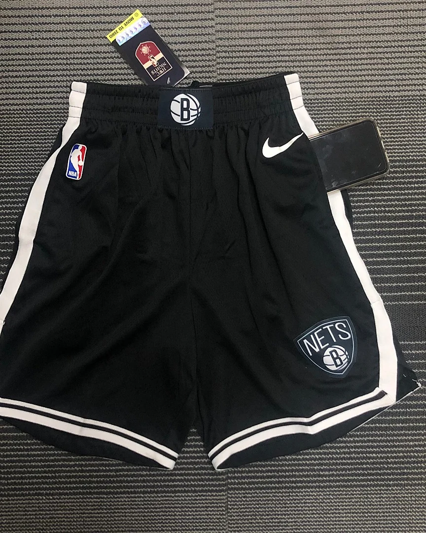 Calções NBA Brooklyn Nets Preto