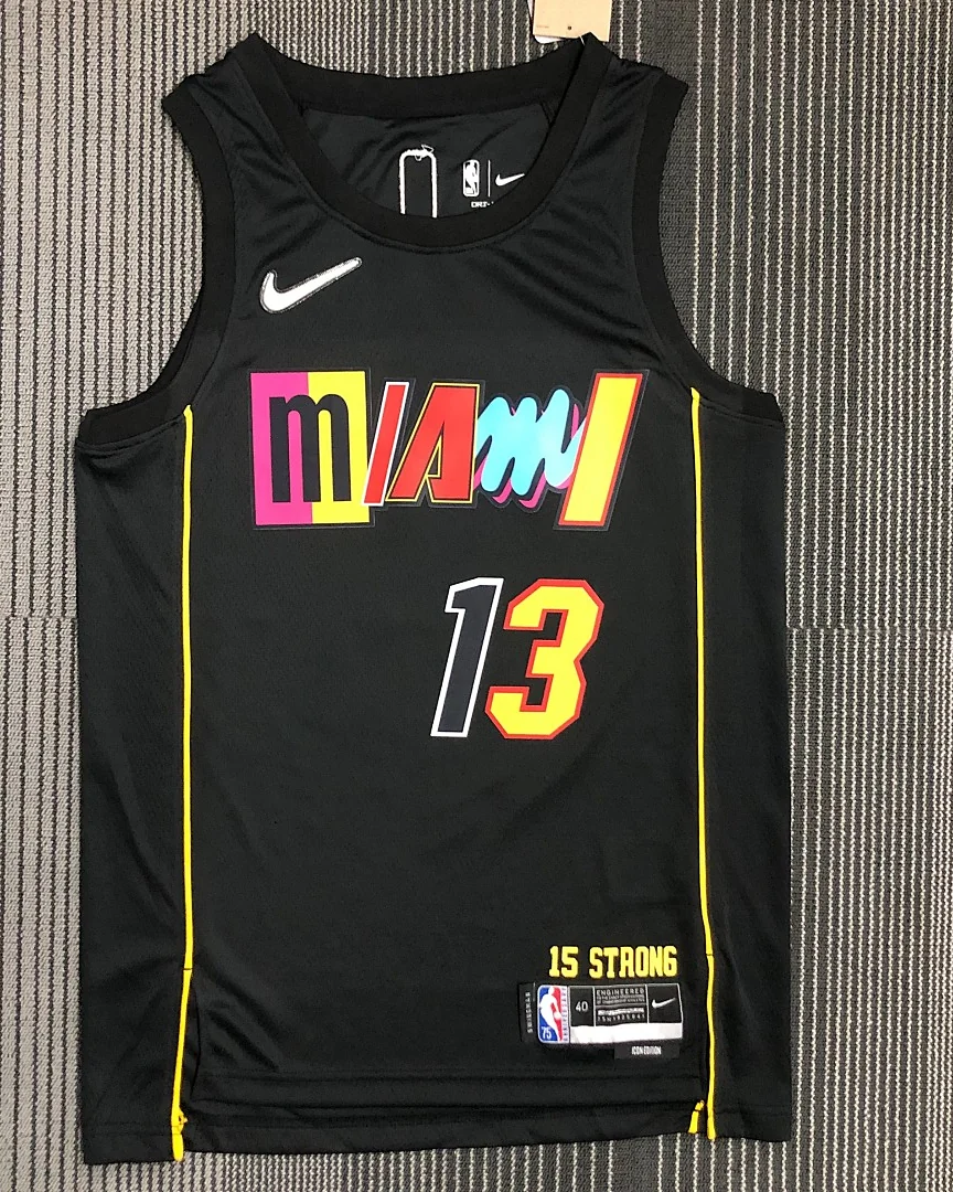 Camisola NBA Miami Heat Bam Adebayo #13 Edição Especial 2022