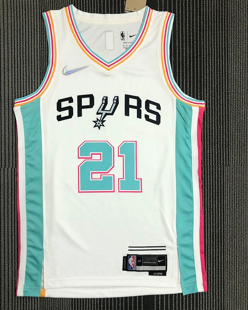 Camisola NBA San Antonio Spurs Tim Duncan #21 Edição Especial 2022