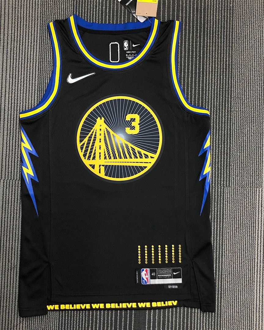 Camisola NBA Golden State Warriors Jordan Poole #3 Edição Especial 2022