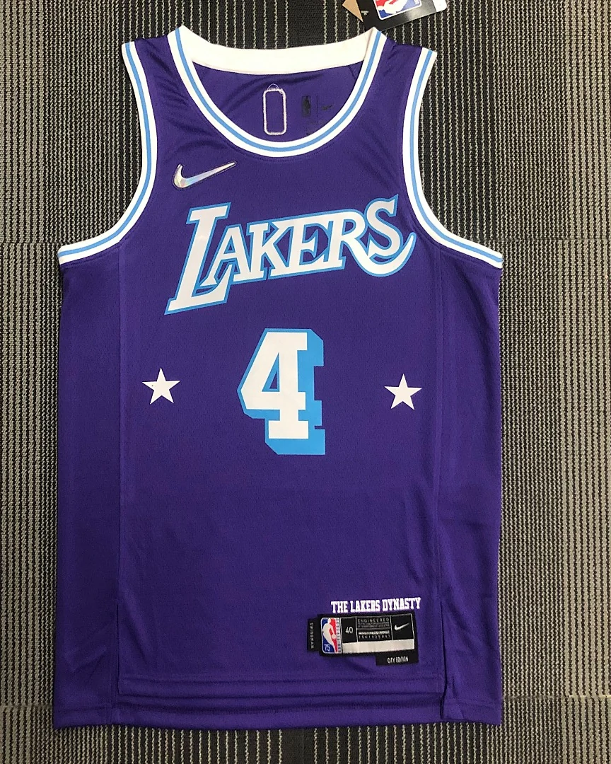 Camisola NBA Los Angeles Lakers Rajon Rondo #4 75.º Aniversário 2022