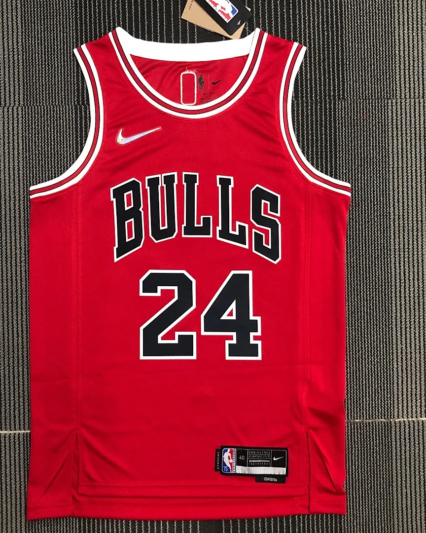 Camisola NBA Chicago Bulls Lauri Markkanen #24 75.º Aniversário
