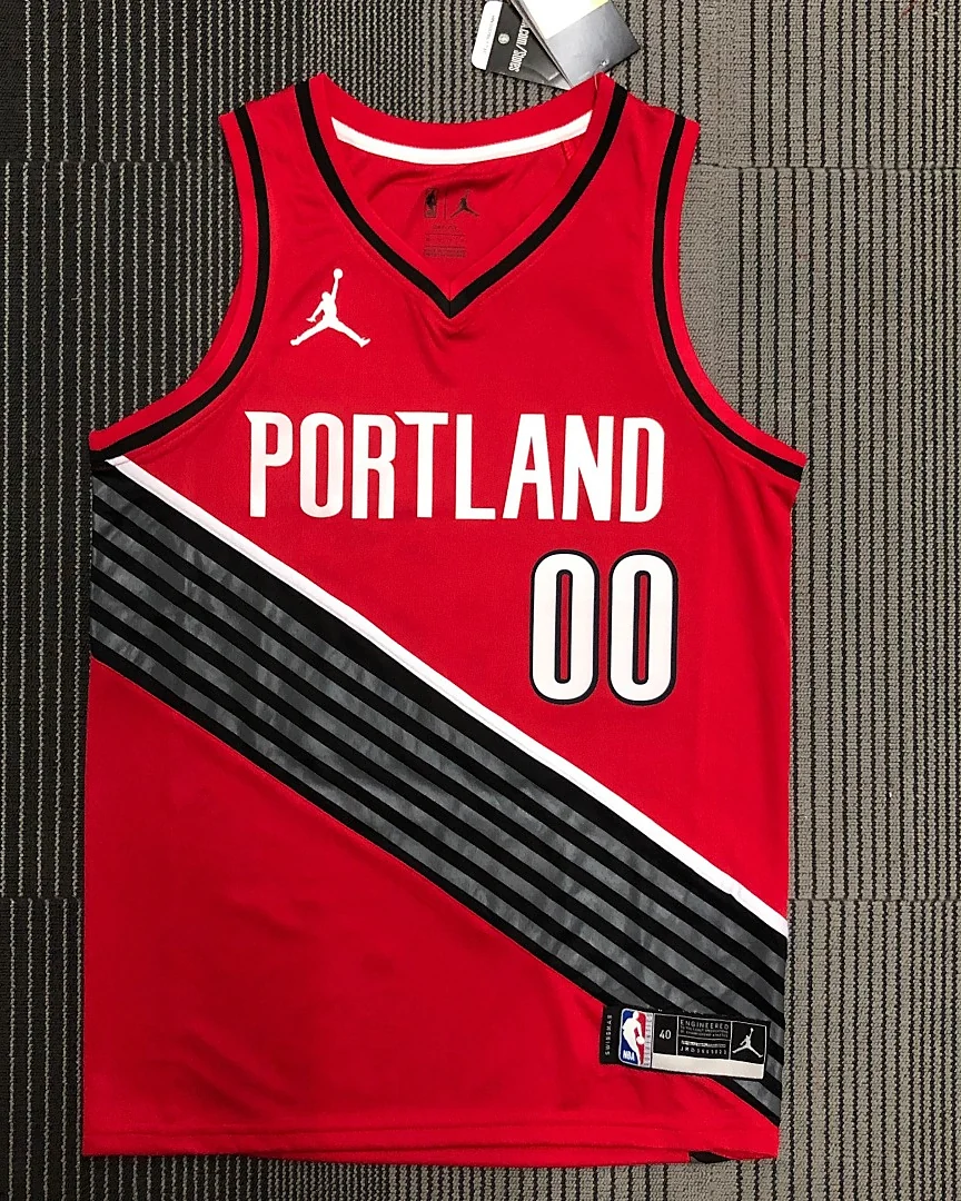 Camisola NBA Portland Trail Blazers Carmelo Anthony #00 Jordan