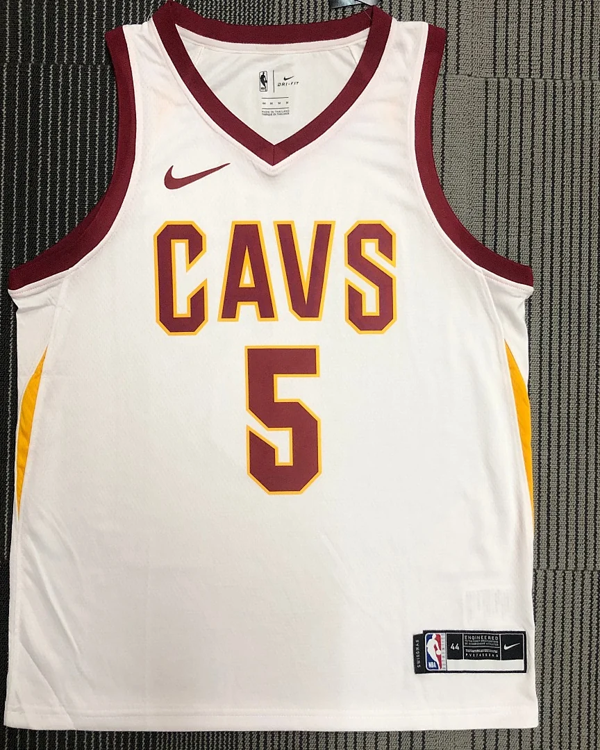 Camisola NBA Cleveland Cavaliers JR Smith #5 Branca