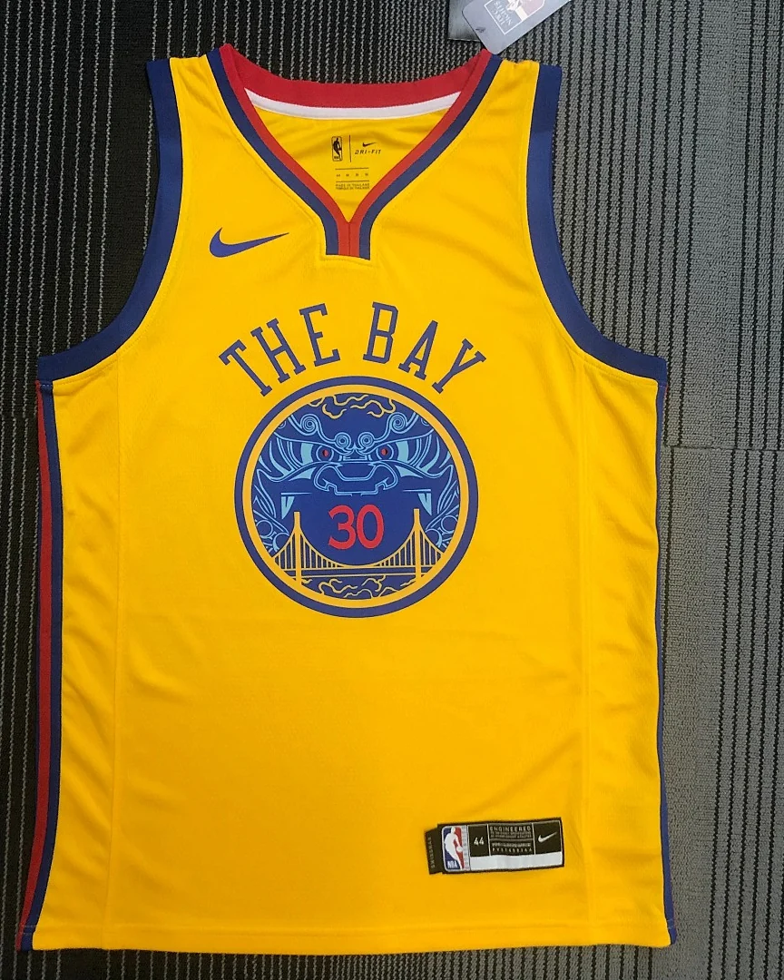Camisola NBA Golden State Warriors Stephen Curry #30 Edição Especial 2018
